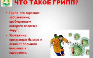 Грипп у взрослых: первые симптомы и лечение