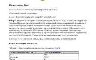 Влияние шиповника на показатели артериального давления