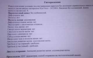 Какие анализы при гистероскопии