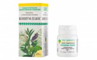 Кониум (Conium maculatum) в гомеопатии